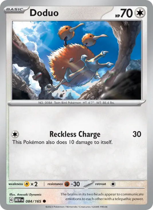 Image of Doduo 151 (MEW) #084