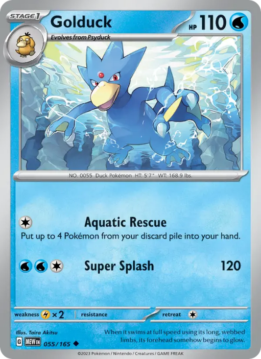 Image of Golduck 151 (MEW) #055