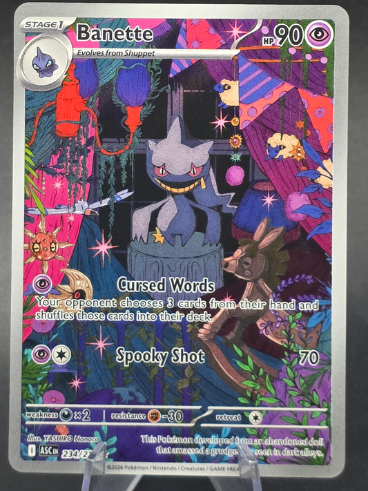 Pokemon Ascended Heroes - Banette Illustration Rare #234/217