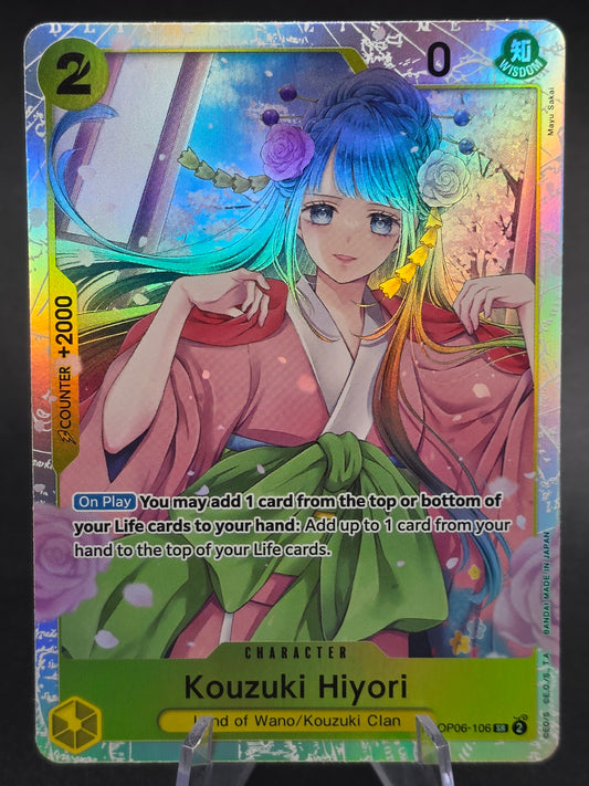 Kouzuki Hiyori - OP06-106 SR - One Piece Card Game