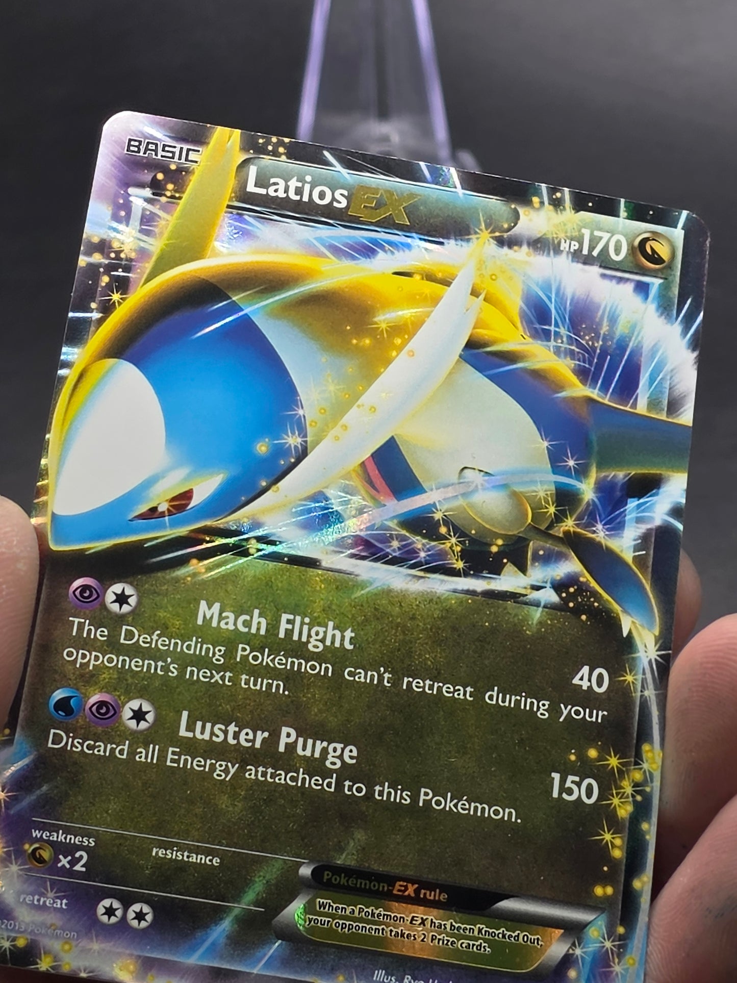 Pokemon Latios EX 86/116 Plasma Freeze Ultra Rare Holo NM