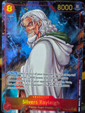 Silvers Rayleigh (Parallel) OP08-118 One Piece Two Legends Secret Rare NM