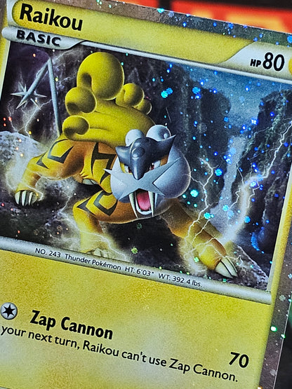 Raikou HGSS19 Promo HGSS Black Star Promos Pokemon