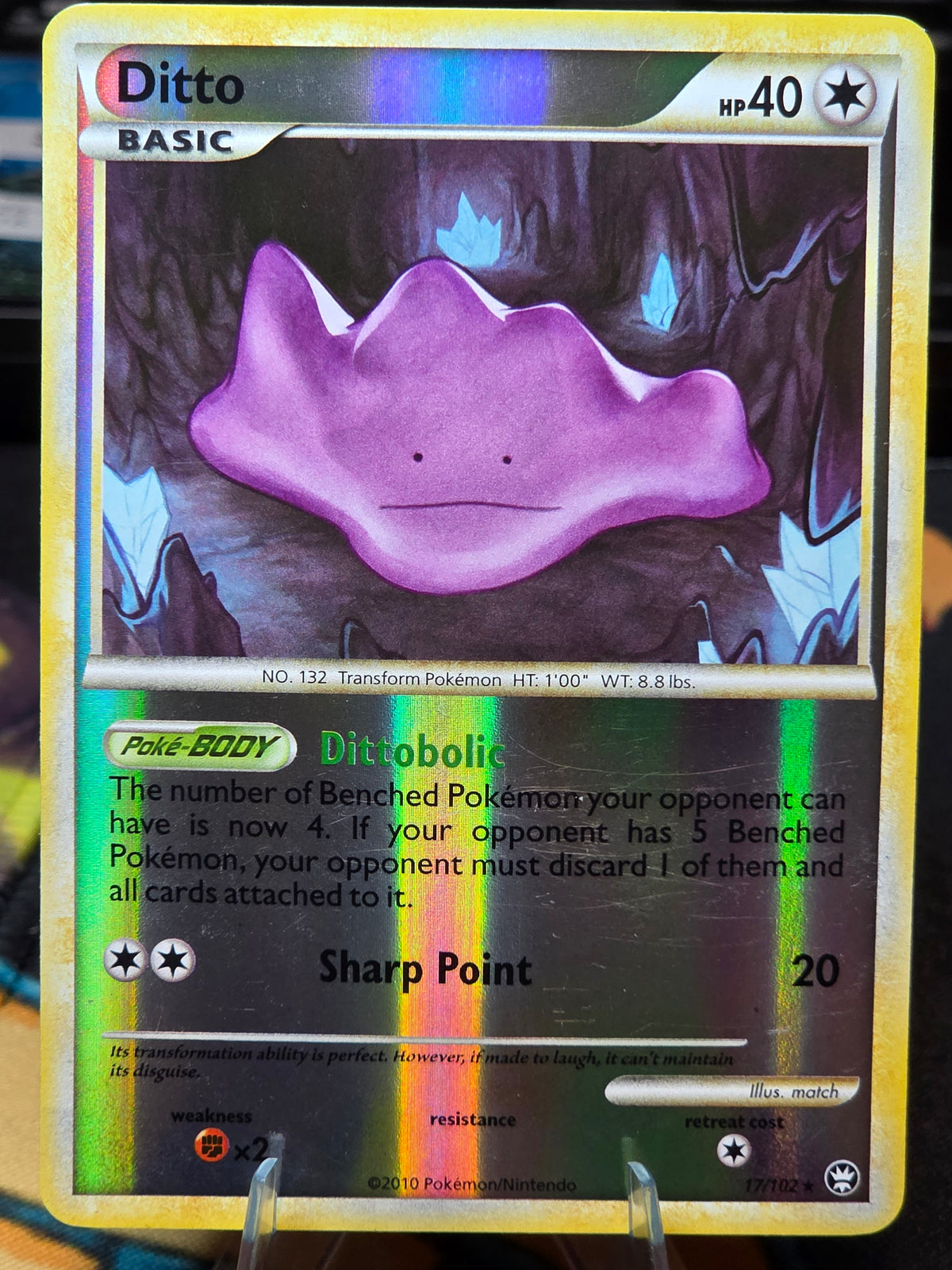 Ditto 17/102 Triumphant Reverse Holo