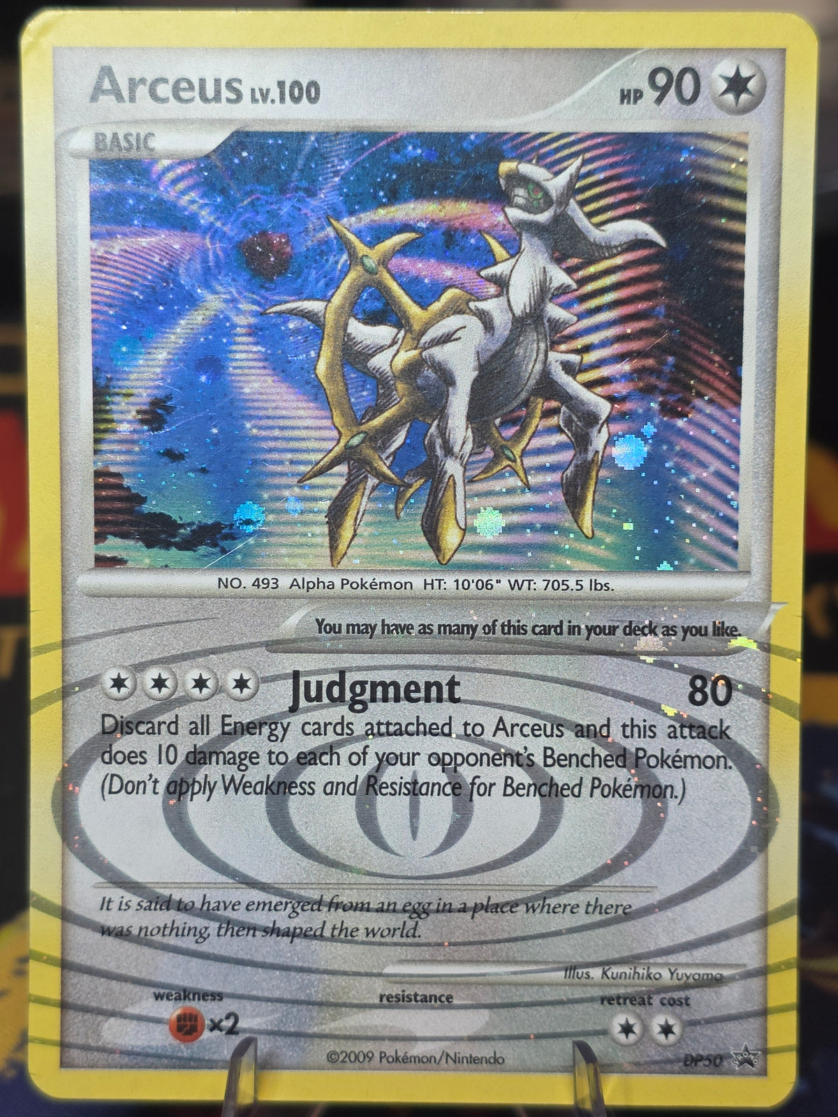 Arceus (DP50) Diamond and Pearl Promos Holo Rare DP50