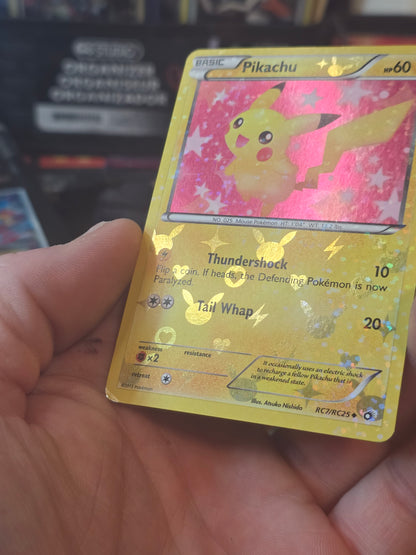 Pikachu #RC7 Legendary Treasures Radiant Collection Holo MP