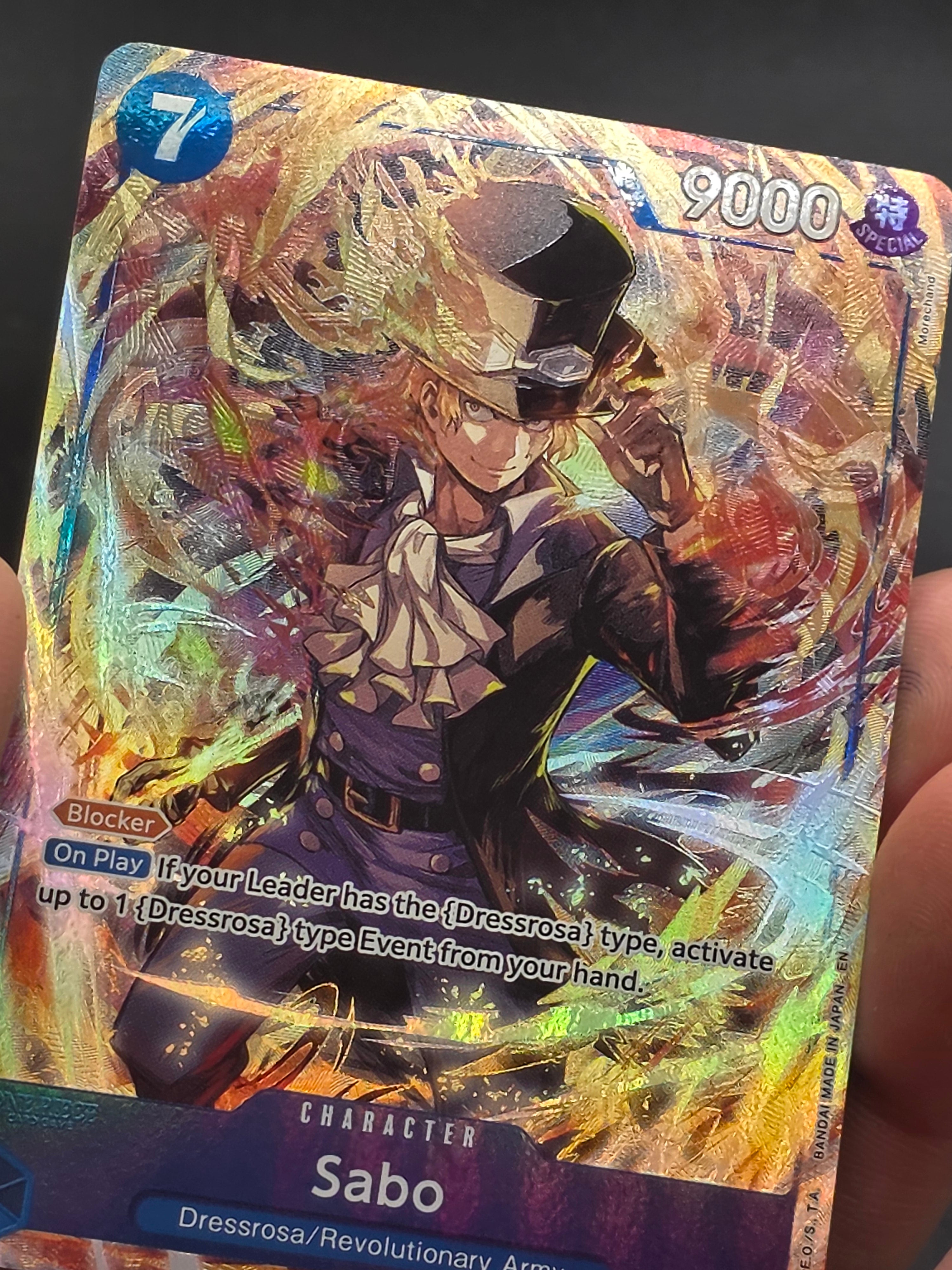 Sabo (Alternate Art) OP15-046 Adventure on Kami's Island Foil One Piece ENGLISH