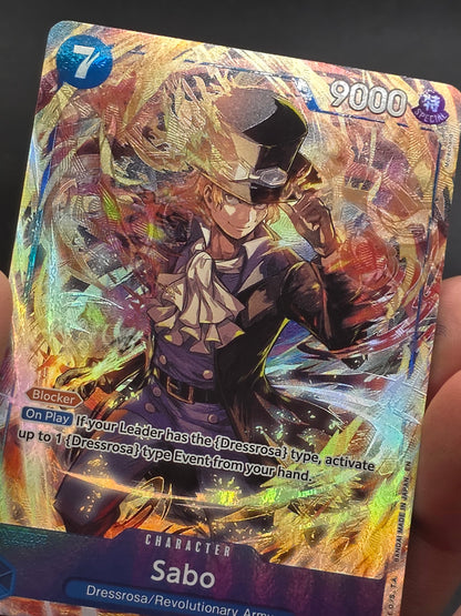 Sabo (Alternate Art) OP15-046 Adventure on Kami's Island Foil One Piece ENGLISH