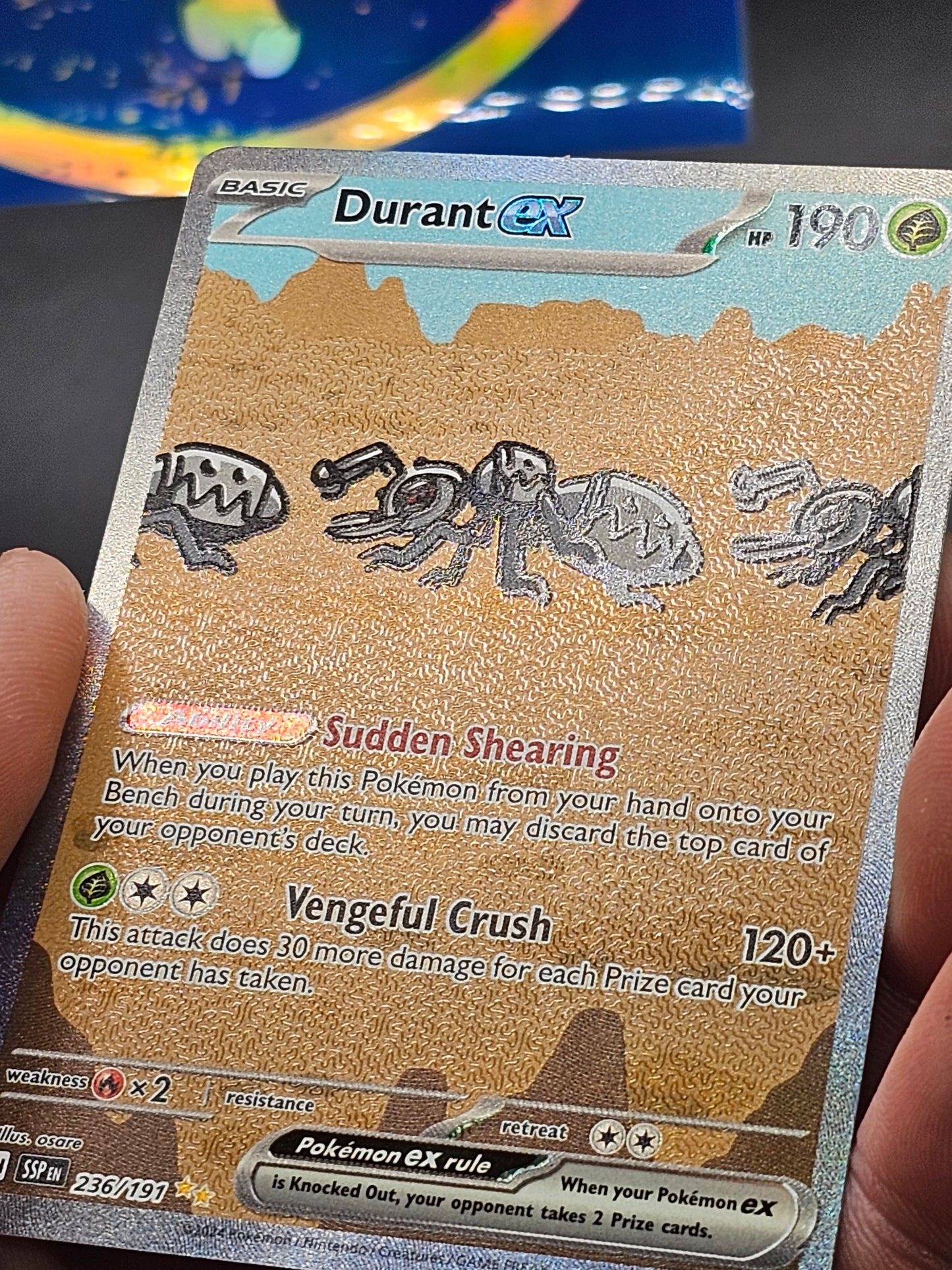 Durant ex (236/191) [Scarlet & Violet: Surging Sparks] Near Mint
