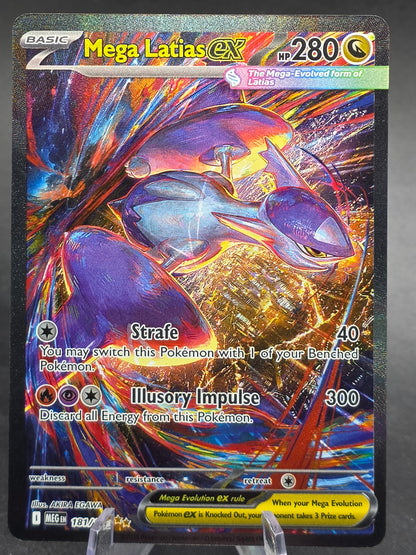 Mega Latias EX SIR 181/132 Mega Evolution English NM