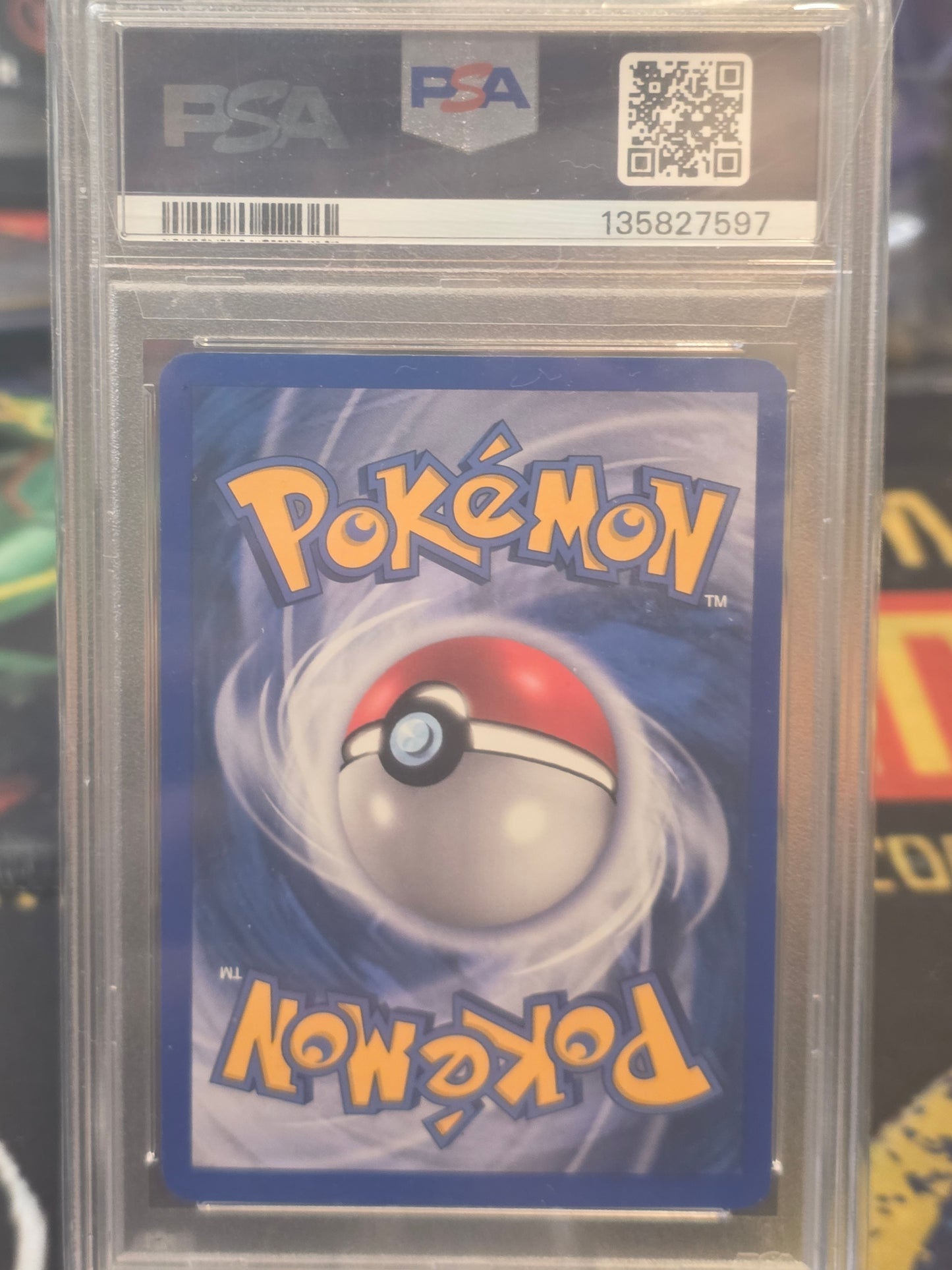 Voltorb EX Emerald Reverse Holo #71 PSA 8
