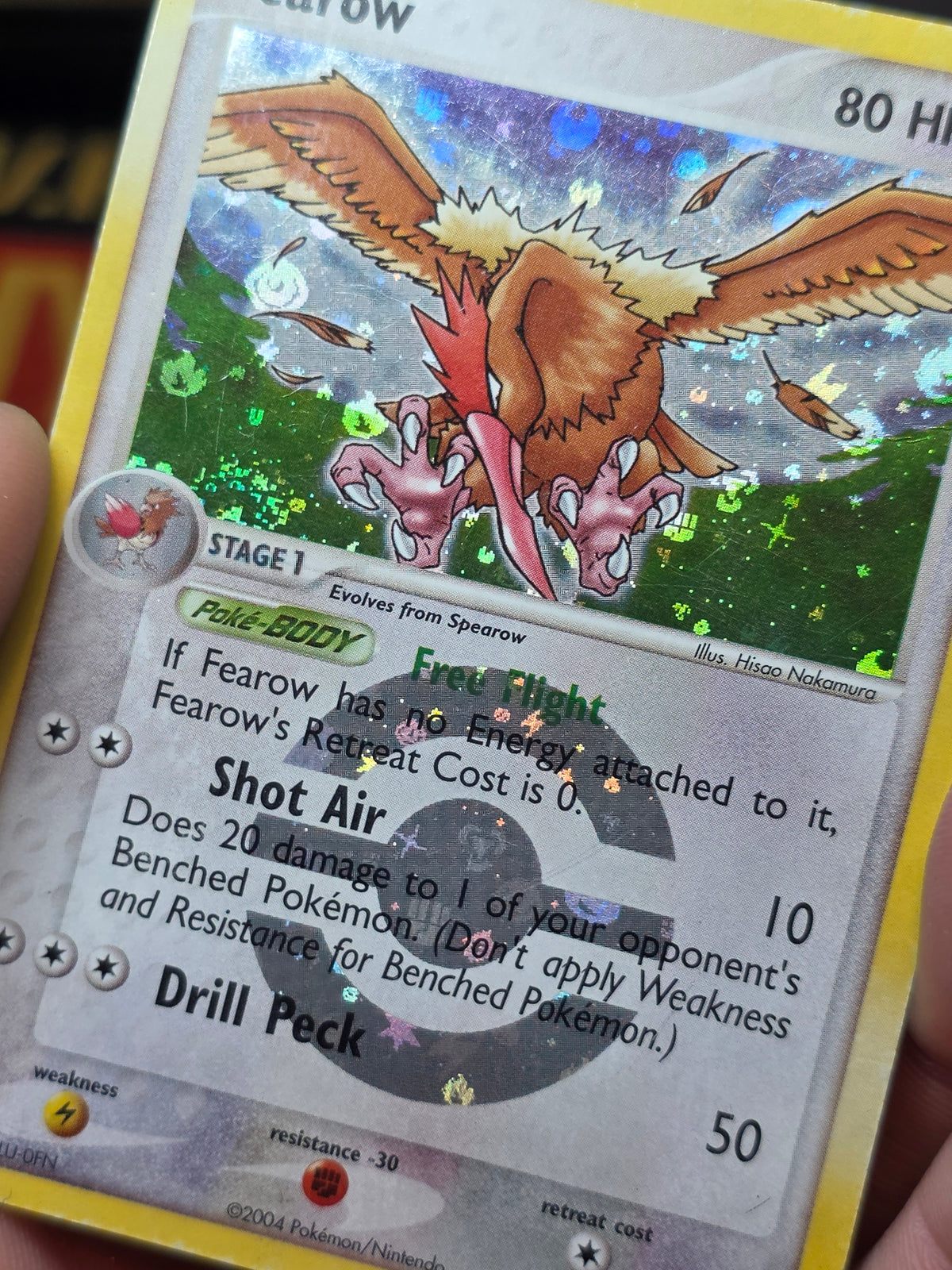 Fearow 24/112 EX FireRed & LeafGreen Reverse Holo