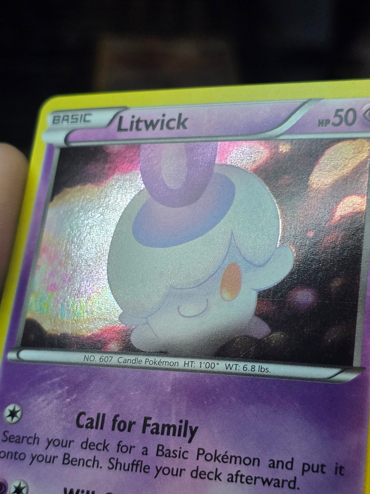 Litwick Black and White Promos Holo Rare BW27
