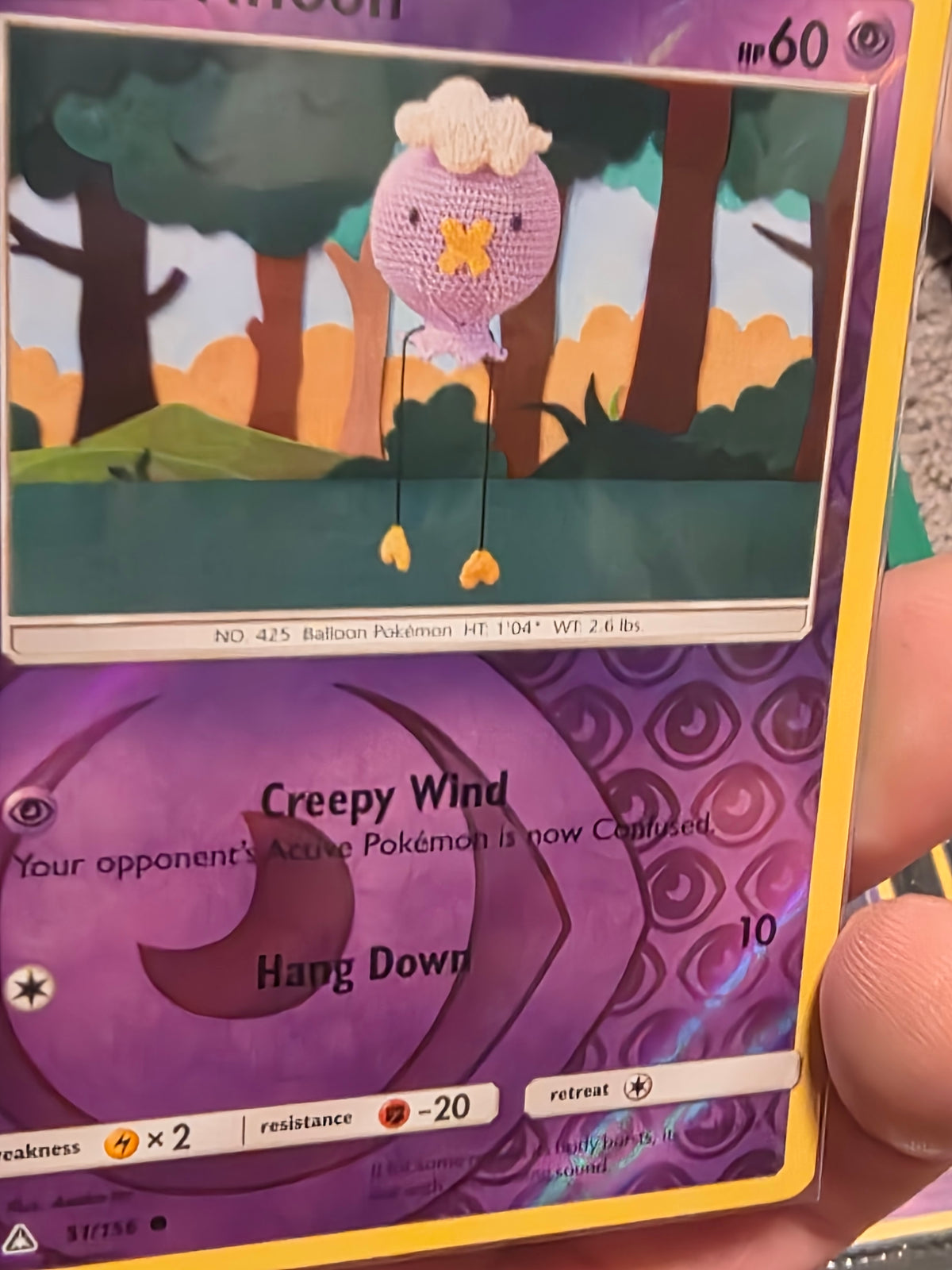 Drifloon 51/156 Common Ultra Prism Pokemon Reverse Holo Near Mint