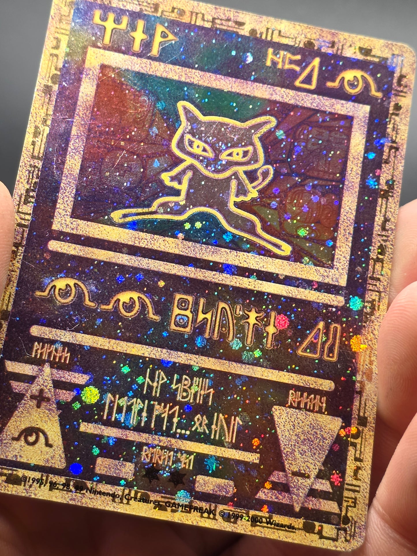 Ancient Mew Movie Promo Ultra Rare Pokemon Card - HP