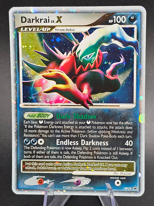 Pokemon Darkrai LV.X DP19 Promo Rare Holo Card LP Condition #Dp19
