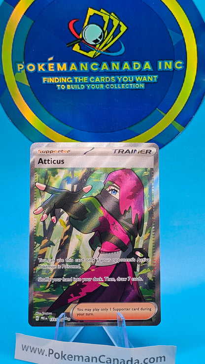 2024 Pokemon SV Prismatic Evolutions Atticus Ultra Rare 133/131 #133