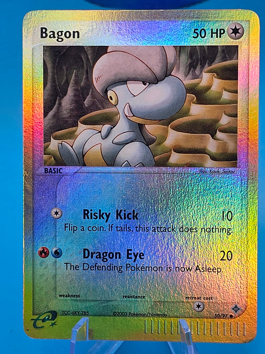Bagon 50/97 Reverse Holo Common EX Dragon Pokemon TCG Near Mint 50/97