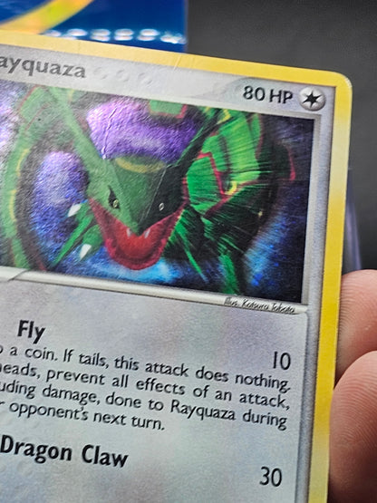 Pokemon - Rayquaza - Holo Rare - 3/17 - Pop Series 1 - (MP)