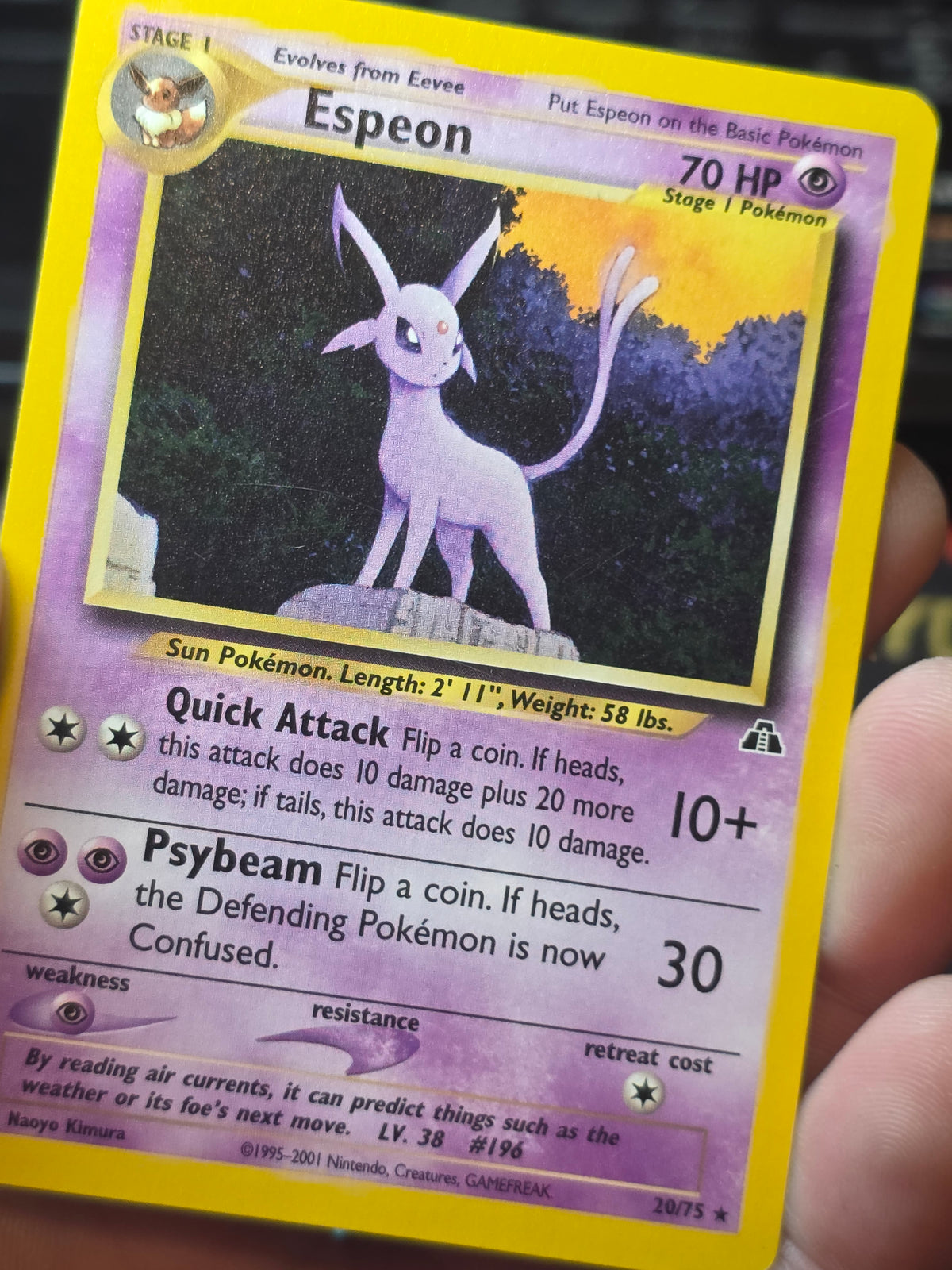 Espeon 20/75 Neo Discovery Regular