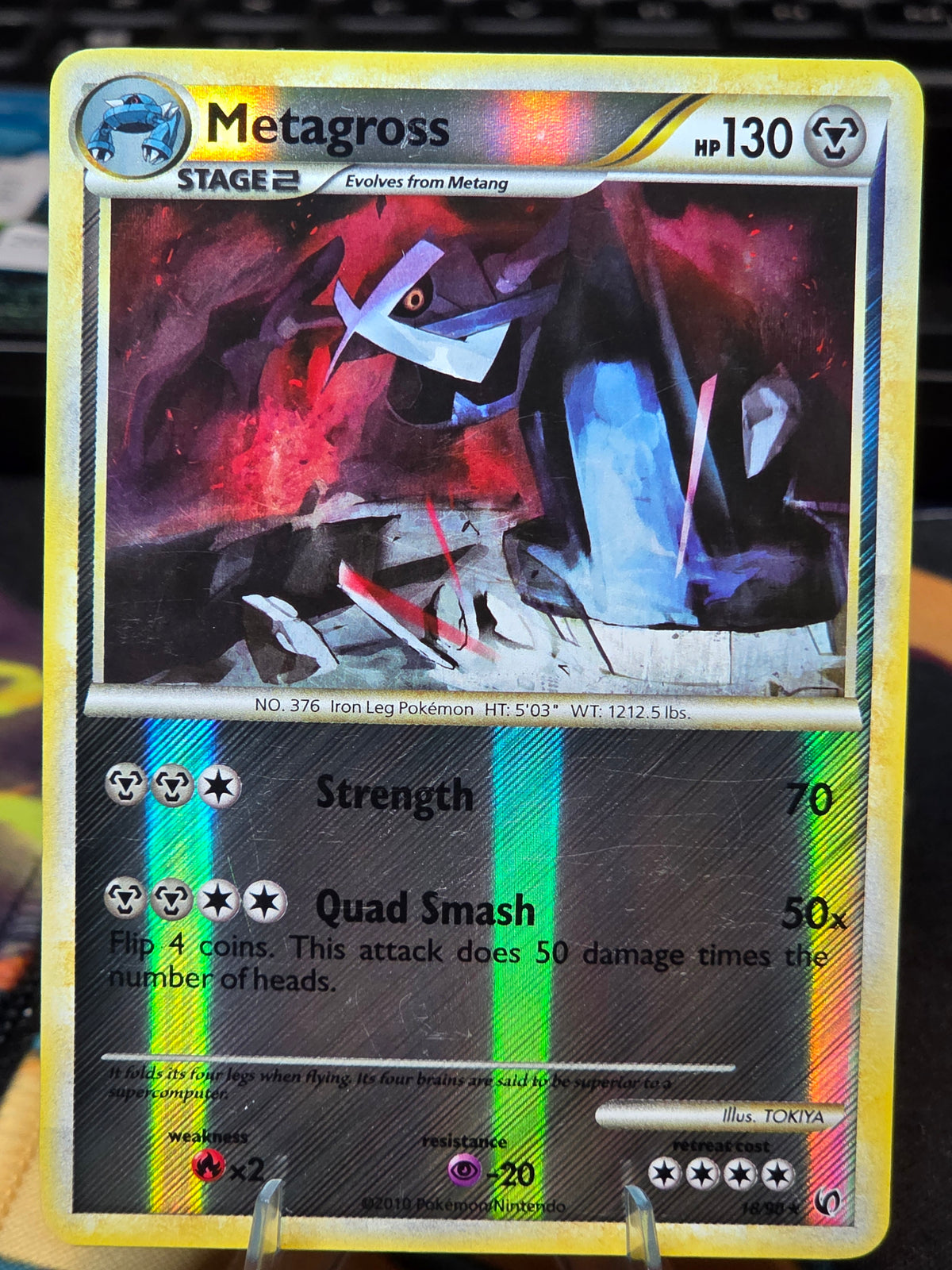 Metagross 18/90 Reverse Holo - Pokemon TCG Undaunted