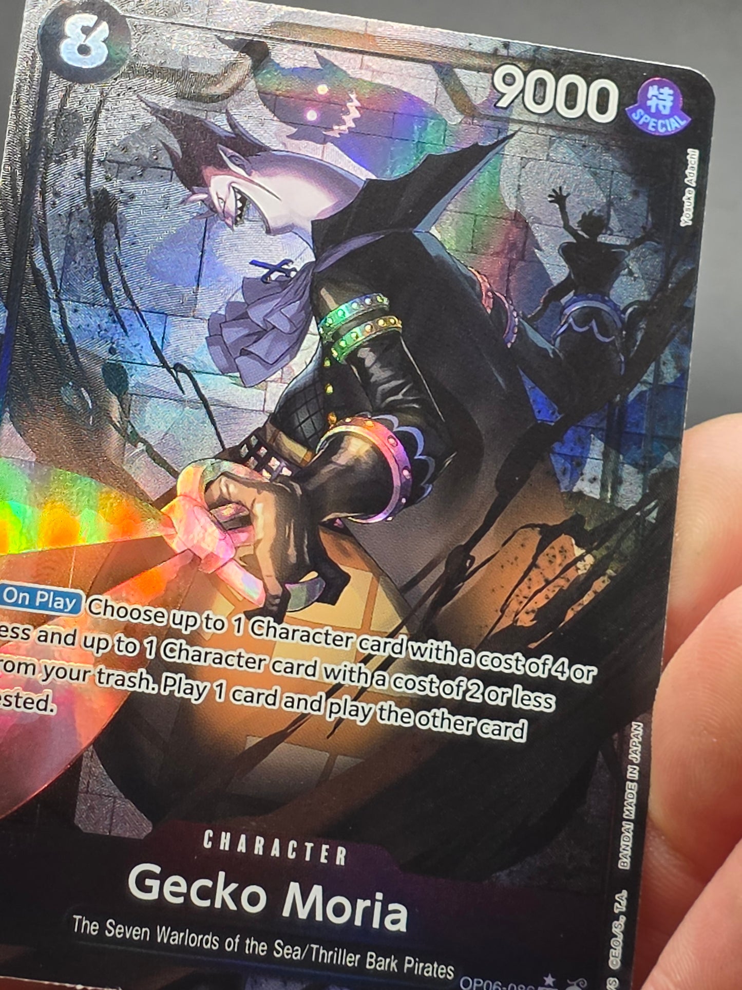 Gecko Moria (086) (Alternate Art) OP06-086 Wings of the Captain Foil