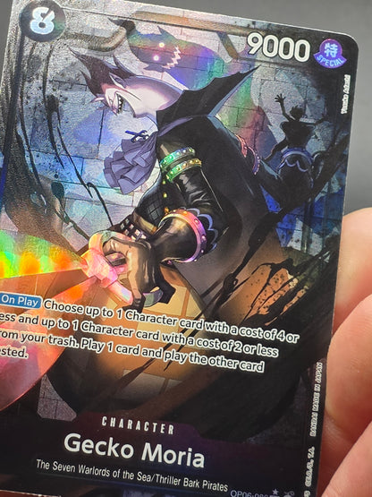 Gecko Moria (086) (Alternate Art) OP06-086 Wings of the Captain Foil