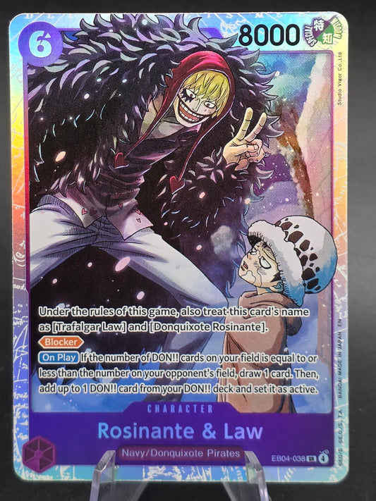 Rosinante & Law EB04-038 - The Azure Sea's Seven (OP14)