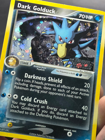 Dark Golduck 35/109 Team Rocket Returns-Holo-Stamped-Light Play