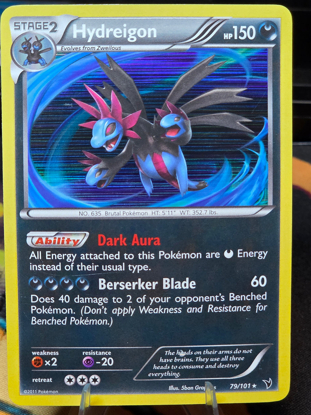 Hydreigon Holo Rare Noble Victories 79/101