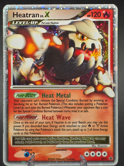 Heatran LV.X DP31 Holo Promo Diamond and Pearl Promos Pokemon mp