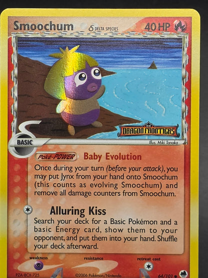 Smoochum (64/101) (Delta Species) (Stamped) [EX: Dragon Frontiers] Near Mint