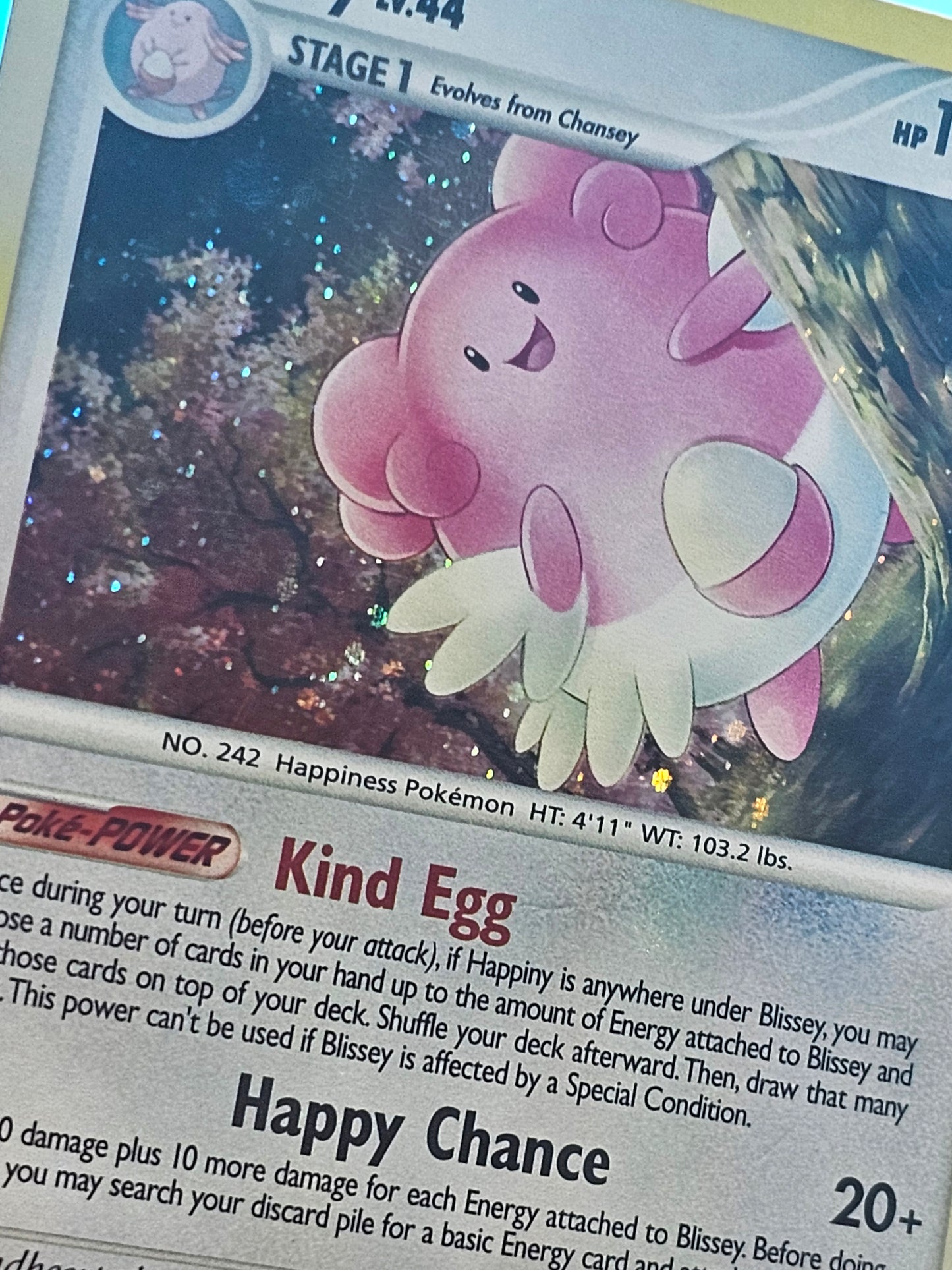 Pokémon Blissey 5/123 Mysterious Treasures Holo Rare LP- #5