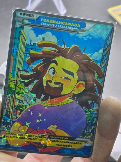 CUSTOM MADE POKEMAN CANADA CARD HOLO MINT