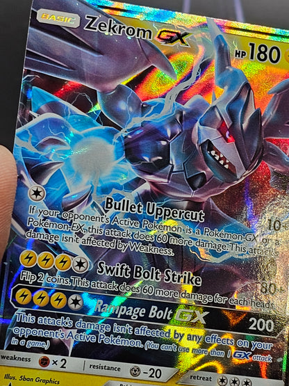 Pokemon Zekrom GX SM138 Ultra Rare Black Star Promo NM #SM138