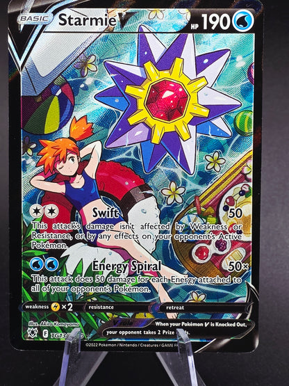Starmie V TG13/TG30 Astral Radiance 2022 Trainer Gallery Holo Pokémon Card NM/M