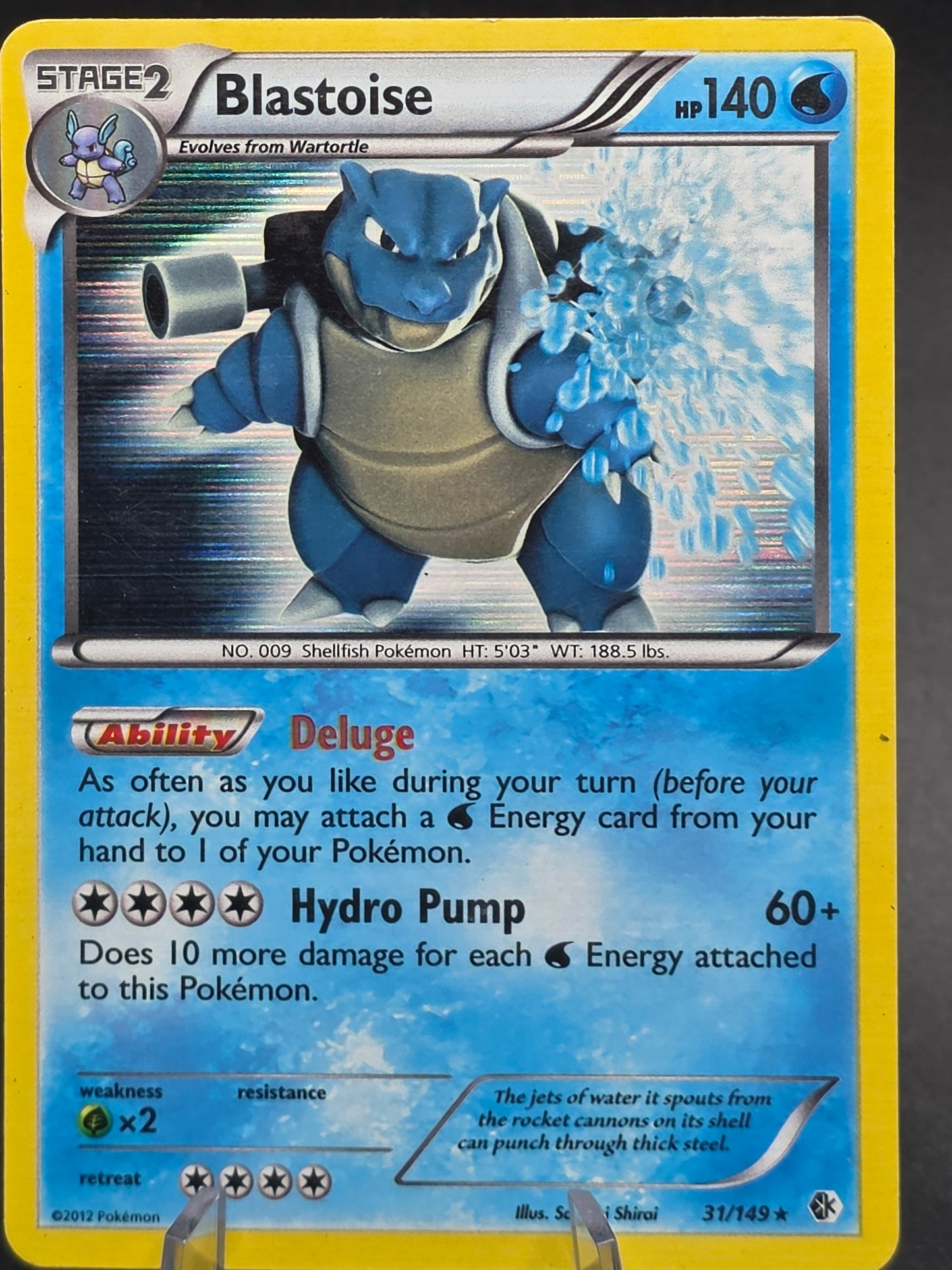 Blastoise - 31/149 - Boundaries Crossed - Holo Rare - Pokémon Card