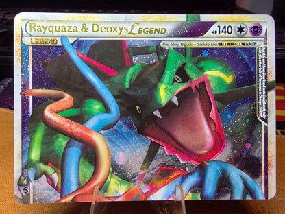 Rayquaza & Deoxys Legend (Top) 89/90 Undaunted Holo Very Clean