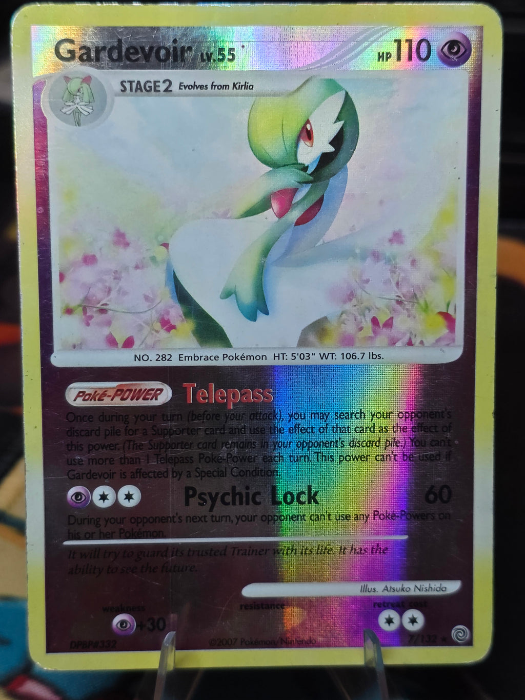 Gardevoir [Reverse Holo] #7/132 Pokemon Secret Wonders