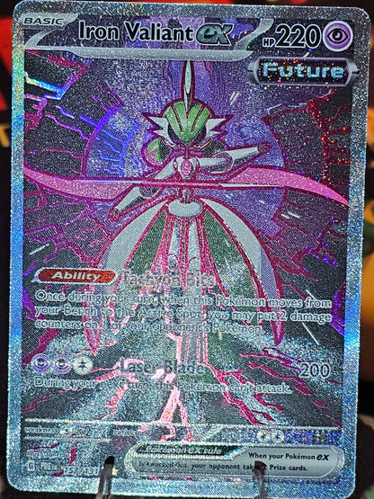 Iron Valiant ex - Special Illustration Rare Prismatic Evolutions 157/131