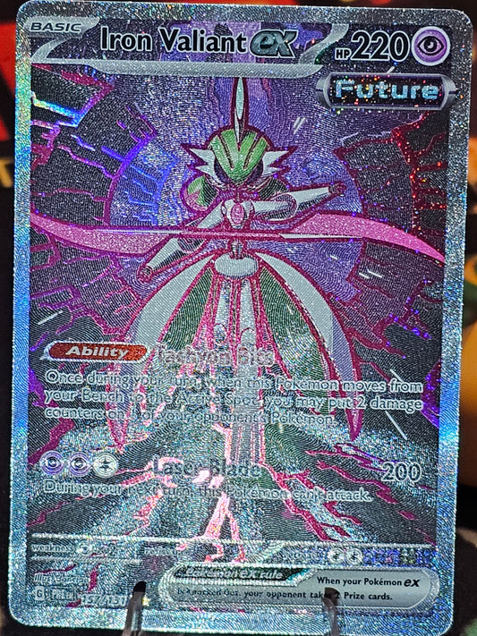 Iron Valiant ex - Special Illustration Rare Prismatic Evolutions 157/131