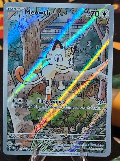 Meowth 106/094 Me02: Phantasmal Flames Holo