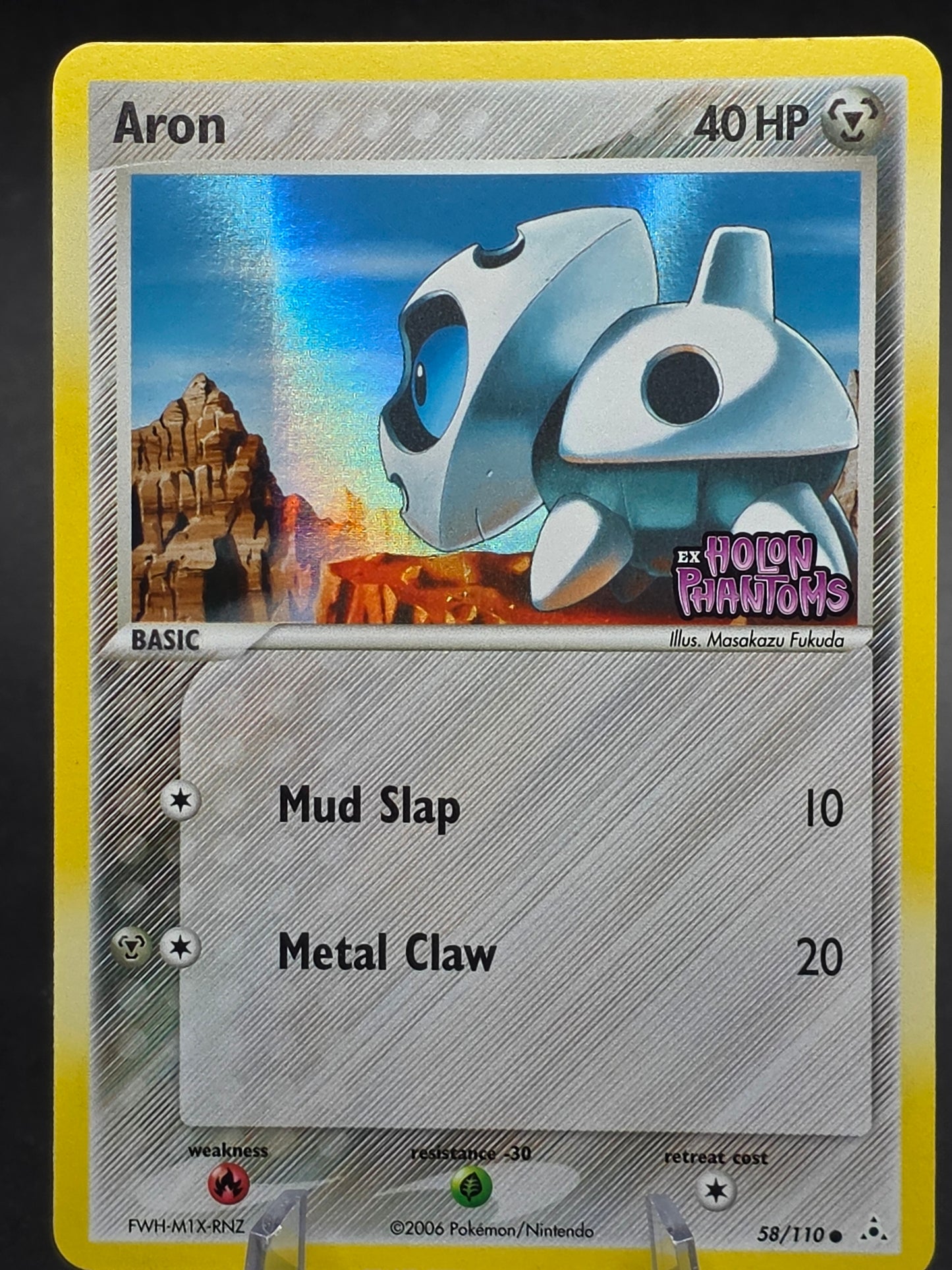 Aron Holon Phantoms Reverse Holo Stamped Pokémon