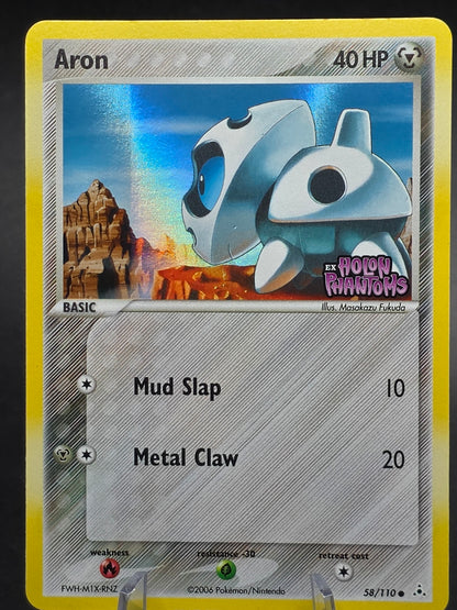 Aron Holon Phantoms Reverse Holo Stamped Pokémon