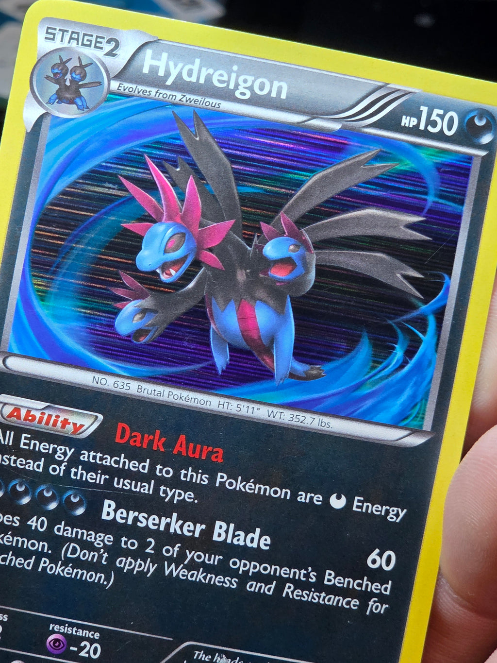 Hydreigon Holo Rare Noble Victories 79/101
