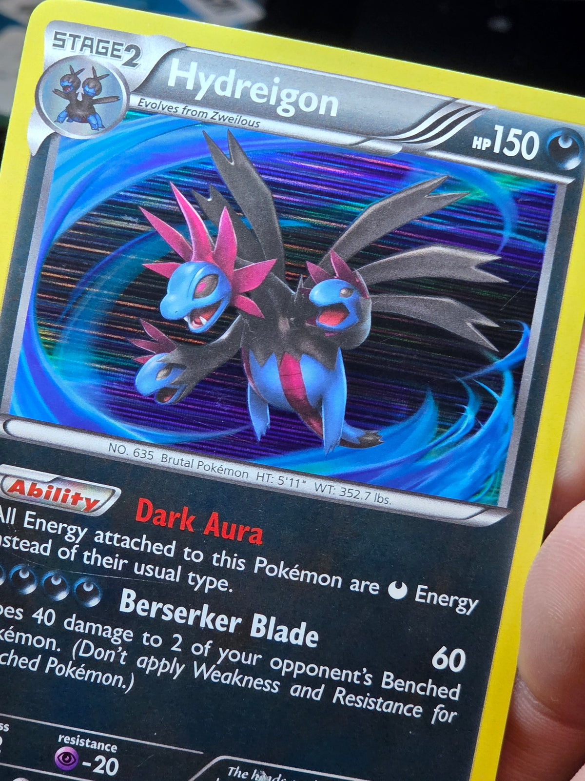 Hydreigon Holo Rare Noble Victories 79/101