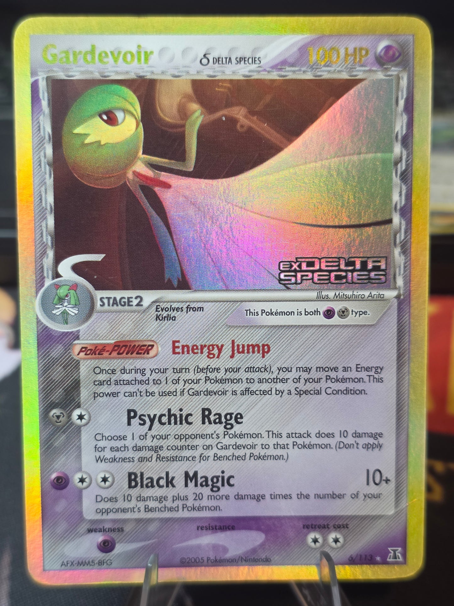 Gardevoir Delta Species 6/113 Reverse Holo Stamped Rare
