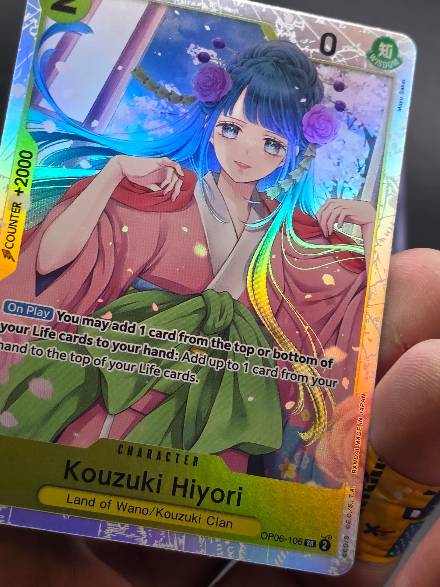 Kouzuki Hiyori - OP06-106 SR - One Piece Card Game