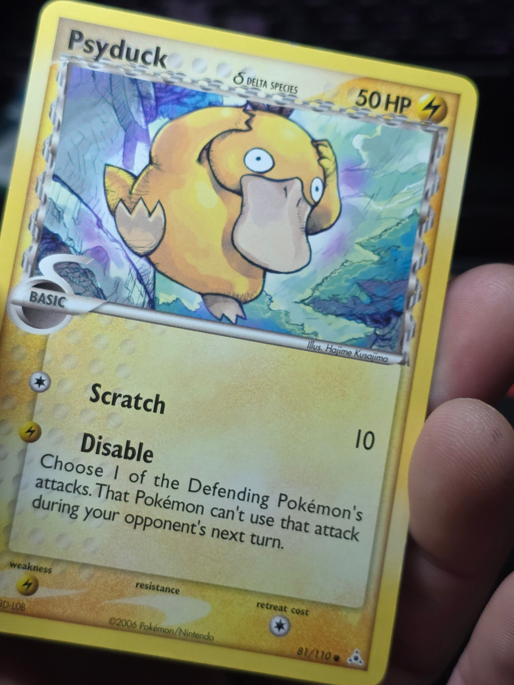 Psyduck 81/110 Common Holon Phantoms