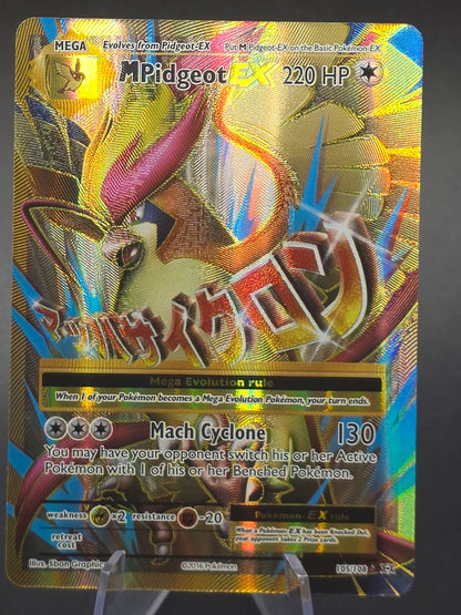 M Pidgeot EX (Full Art) Evolutions Ultra Rare 105/108